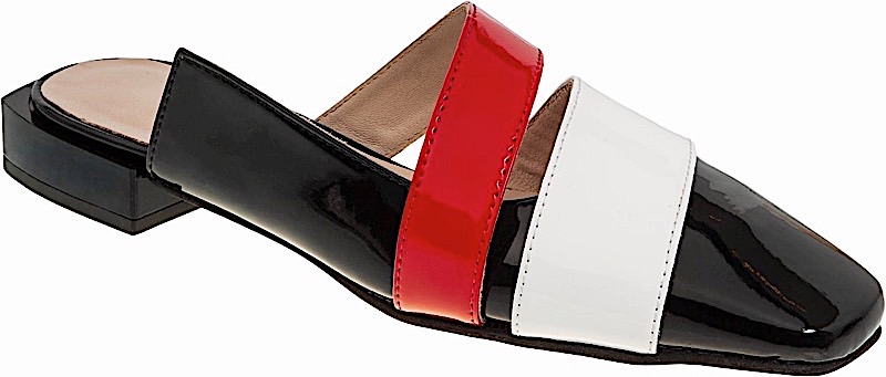 WALL STREET flat mule