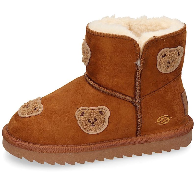 DOCKERS κοριτσίστικο καστόρ μποτάκι με γούνα