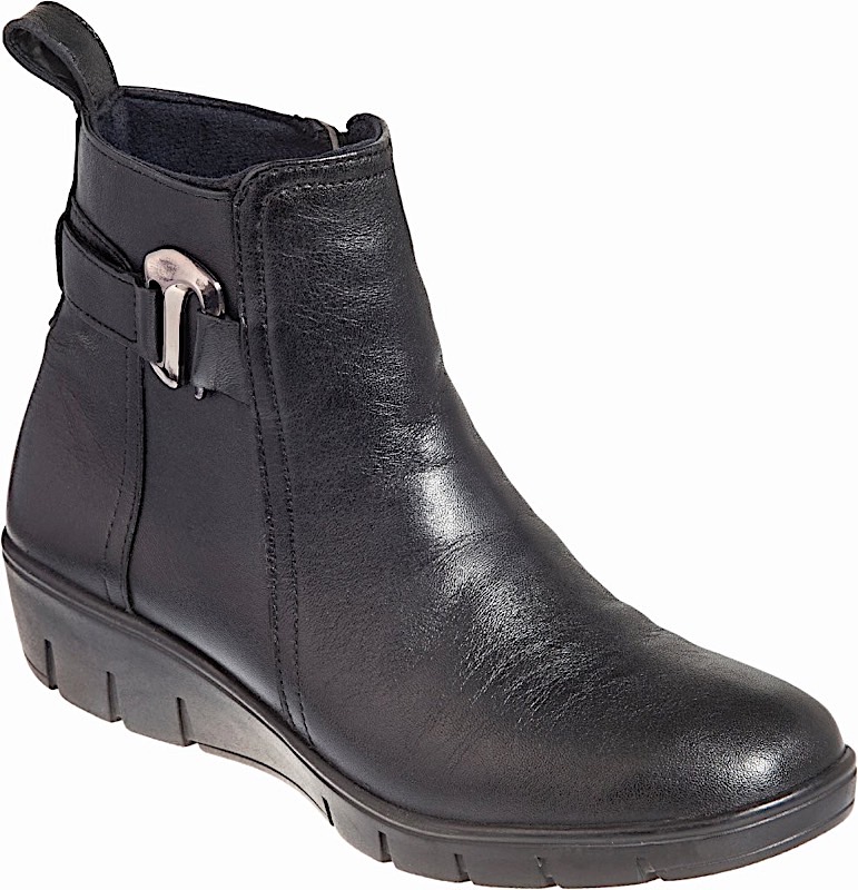 ADAM'S SHOES leather low boot