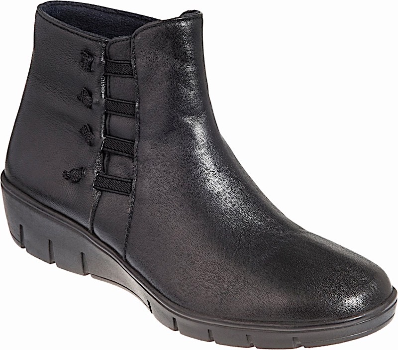 ADAM'S SHOES leather low boot