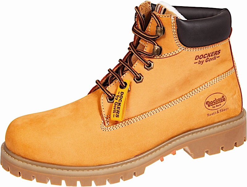 DOCKERS δερμάτινο ημίμποτο