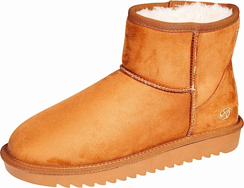 DOCKERS καστόρ μποτάκι με γούνα