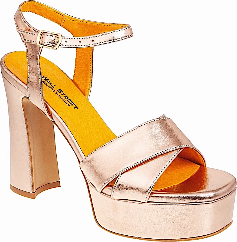 WALL STREET ψηλοτάκουνο πέδιλο