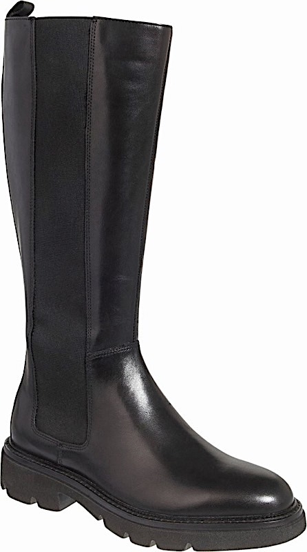 ADAM'S SHOES leather riding style boot