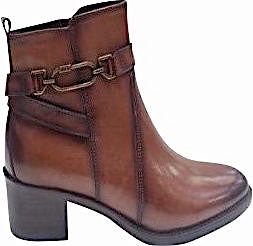 ADAM'S SHOES leather low boot