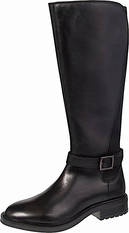 ADAM'S SHOES leather riding style boot