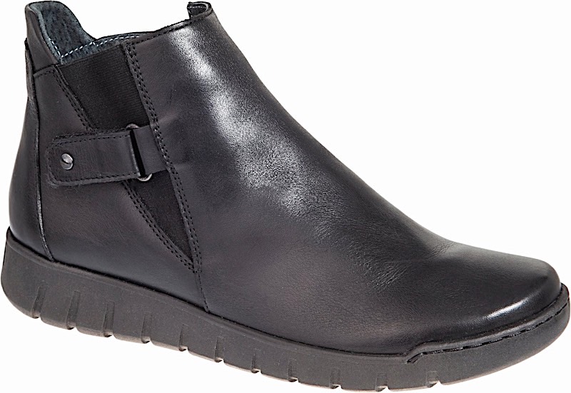 RELAX SHOE δερμάτινο μποτάκι