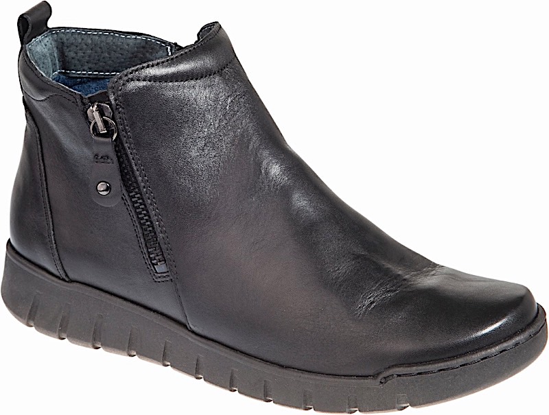 RELAX SHOE δερμάτινο μποτάκι