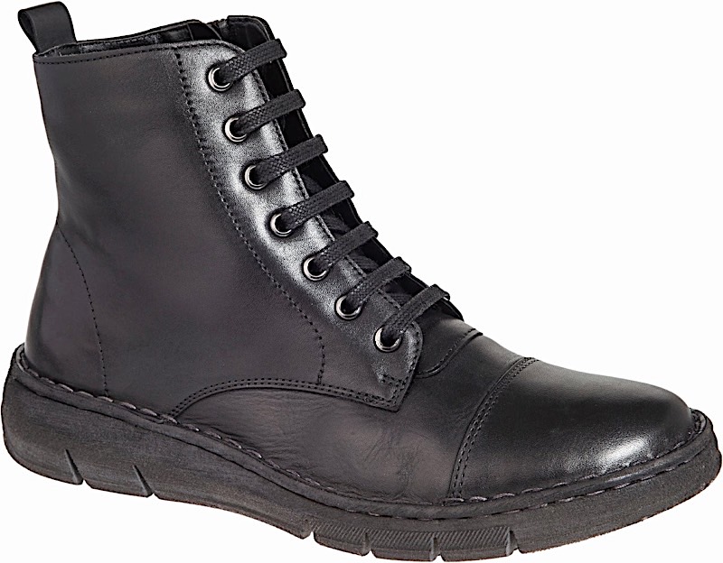 RELAX SHOE δερμάτινο μποτάκι