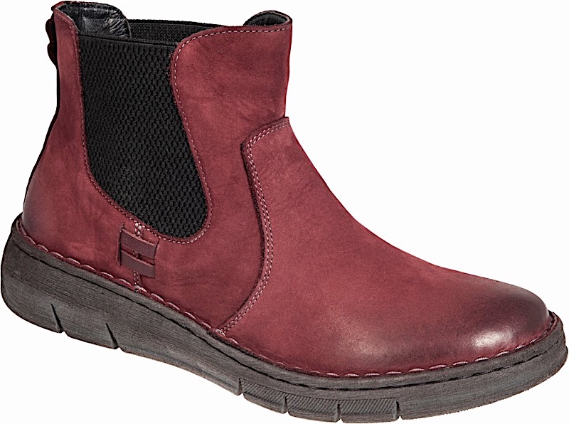 RELAX SHOE δερμάτινο μποτάκι