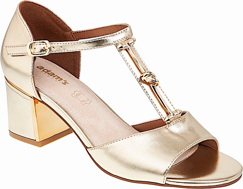ADAM'S SHOES low heel sandal