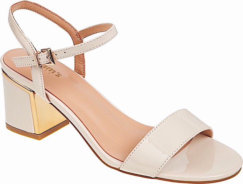 ADAM'S SHOES low heel sandal