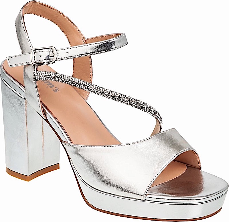 ADAM'S SHOES ψηλοτάκουνο πέδιλο