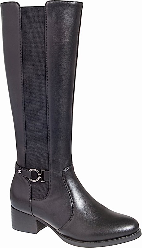 ADAM'S SHOES boot with low heel