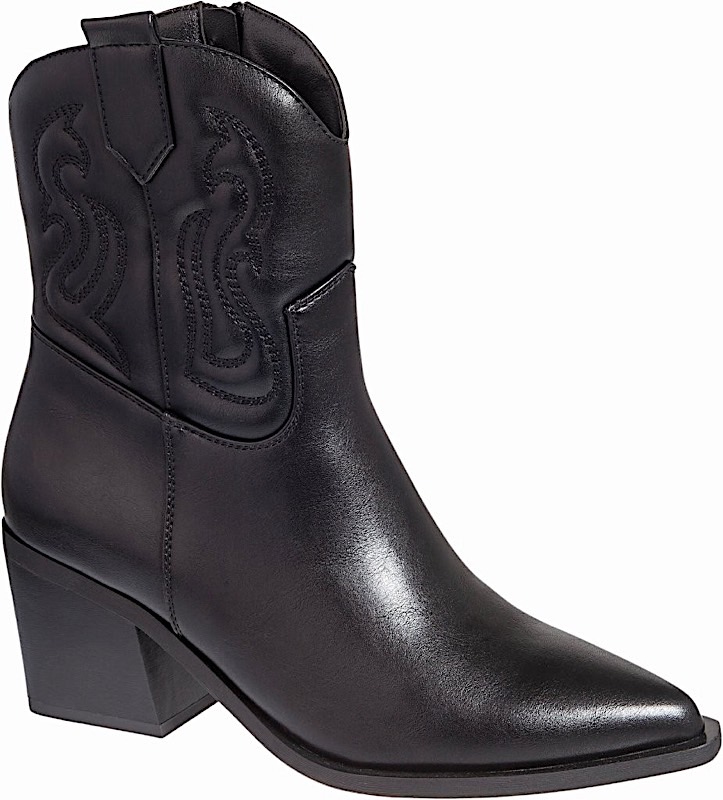 ADAM'S SHOES western style bootie