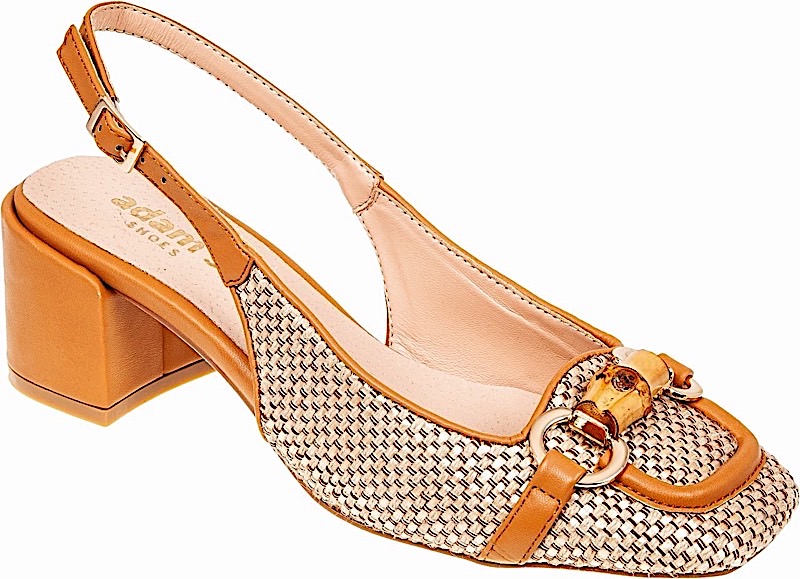 ADAM'S SHOES low heel sandal