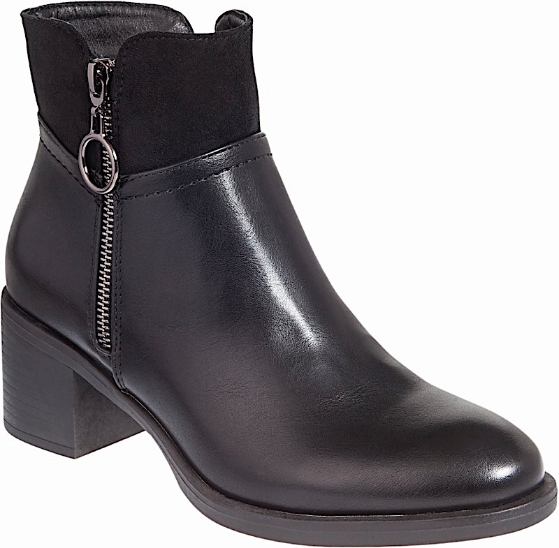 ADAM'S SHOES bootie with square heel