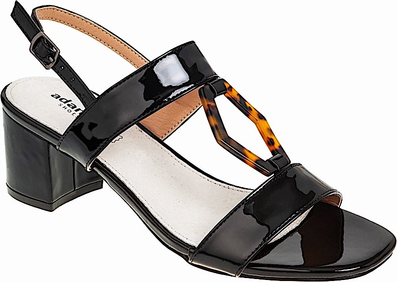 ADAM'S SHOES low heel sandal