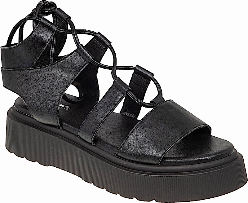 ADAM'S SHOES flatform gladiator style andal