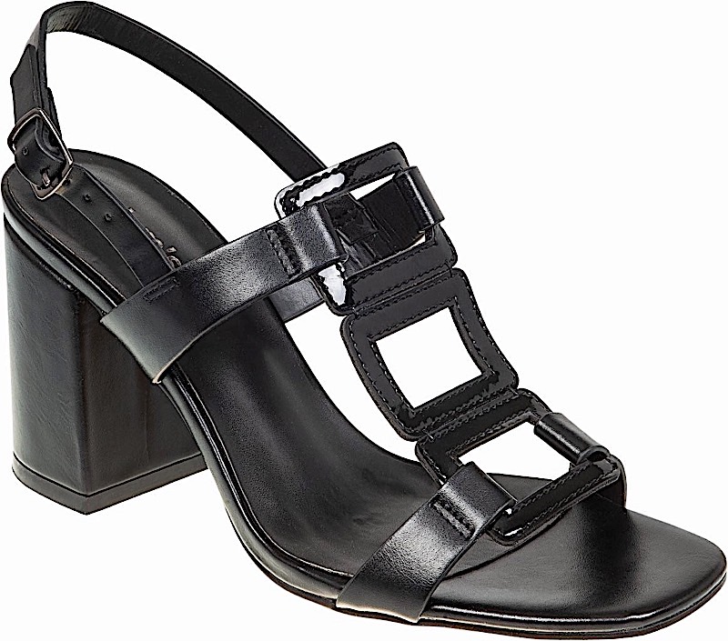 ADAM'S SHOES ψηλοτάκουνο πέδιλο