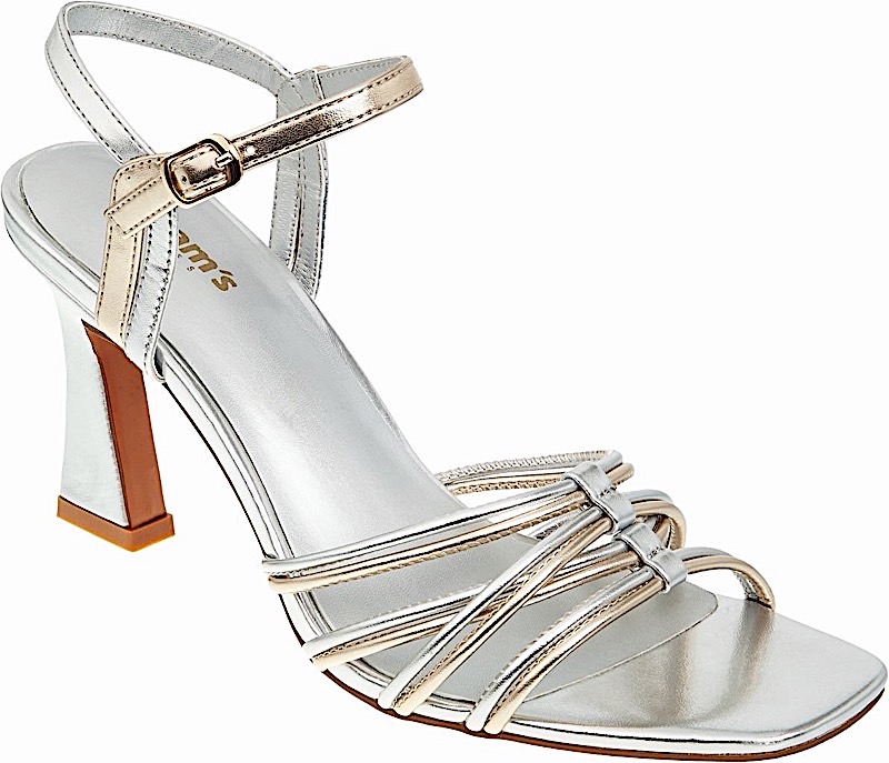 ADAM'S SHOES ψηλοτάκουνο πέδιλο